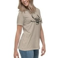 thumbnail image 3 of Buck up Women's Relaxed T-Shirt (Heather Stone, M), 3 of 7