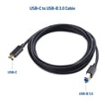 thumbnail image 6 of Cable Matters Type-C USB 3.1 Type B Cable (USB-C/USB C USB B 3.0 / Type-C USB 3.1 to USB B) in Black 6.6 Feet, 6 of 7