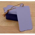 thumbnail image 3 of 100 Pcs Rectangular Shape Tag Bonbonniere Wedding Favor Hang Tags Gift With Free Natural Jute Twine - Colors Available, 3 of 7