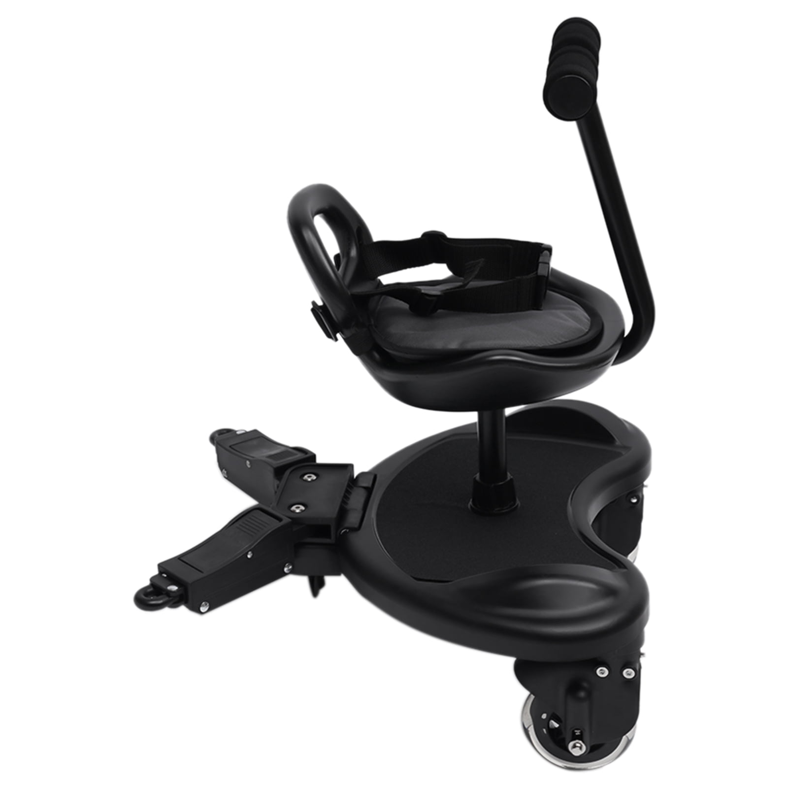 Miumaeov Universal 2-in-1 Stroller Board,Buggy Board Suitable for 2 to 6 Years 25 Kg Maximum Load,Toddler Stroller Attachment Step Stand Ride-On Pedal