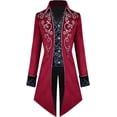 thumbnail image 2 of Chaqueta vintage steampunk para hombre, estilo gótico victoriano, disfraz de Halloween, 2 of 5