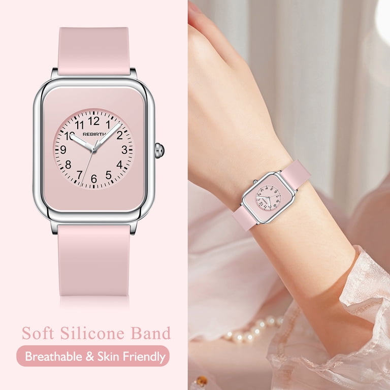 Watches for Women Minimalist Simple Design Casual Rectangle  display picture 3