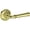 Non-Lacquered Brass, variant on Baldwin HDDUNTRR260 Dunsmoor Non-Turning One-Sided Dummy Door Lever - Chrome