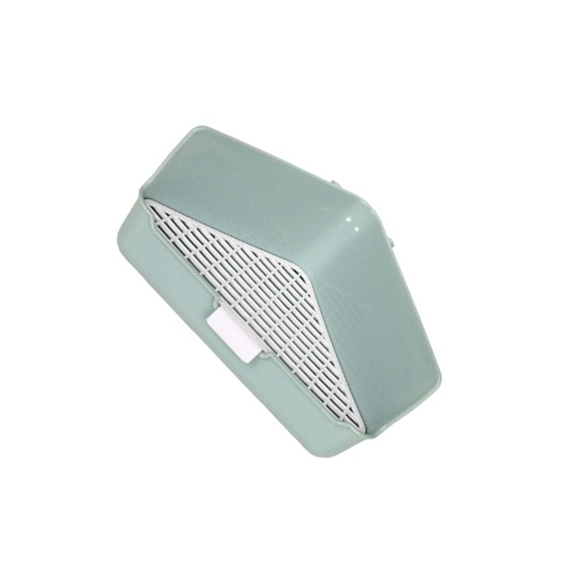 Wweixi Potty Corner Toilet Pet Pan Guinea Rabbit Pigs Box Fastener with Snap Green Litter