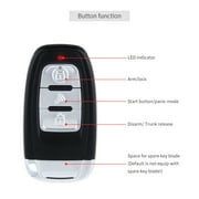 EASYGUARD PKE Car Alarm Proximity Entry Push Start Button Remote Engine Start Shock Alarm Warning DC12V