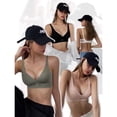 thumbnail image 2 of Sujetadores Sin Costuras Para Las Mujeres Ropa Interior Inalámbrica Push Up Brasiere Deep V Bralette Comfort Mujer Delgado Invisible Sujetador Sexy Lencería, 2 of 3