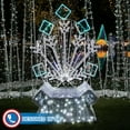 thumbnail image 2 of Russell Decor LED Rope Lights connectable 30'-200' Festival Holiday Party Seasonal Christmas Decoration 30ft - 200ft Lighting White (50 Feet), 2 of 9