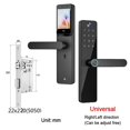thumbnail image 2 of IP66 Waterproof Wifi Smart Door Lock Electronic Digital Lock With Keypad For Front Door For Door Thickness 35-100mm ,Integrated Smart Home, 2 of 5
