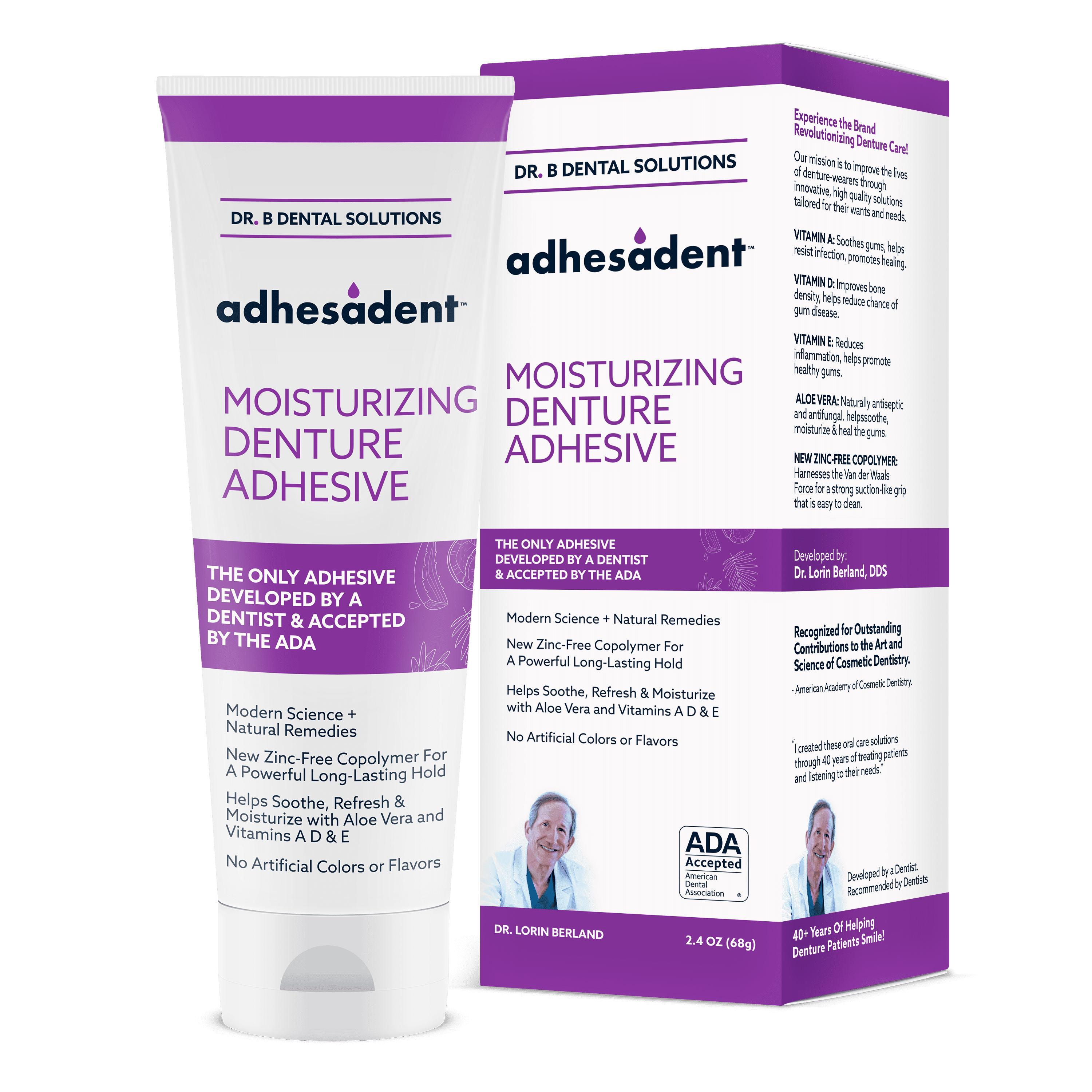 Dr. B Dental Solutions Adhesadent Denture Adhesive