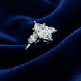 thumbnail image 5 of Pompeii 1 1/3Ct Marquise & Pear Shape Diamond 3 Stone Engagement Ring 14k Gold Lab Grown, 5 of 7