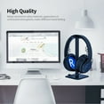 thumbnail image 4 of Graflsoa Compact Aluminum Alloy Headphone Stand with Detachable Design, Non-Slip Base, and Universal Fit for Easy Storage and Cable Management - Silver, 4 of 7