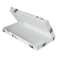 thumbnail image 5 of Eco Pie Newsprint and White Paper Corrugated Flatbread Box - 24" x 8" x 2" - 50 count box, 5 of 11