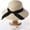 Beige, variant on FURTALK Sun Hat for Women UV UPF50 Straw Beach Hat Foldable Brim Summer Travel Hat - Khaki Black - L