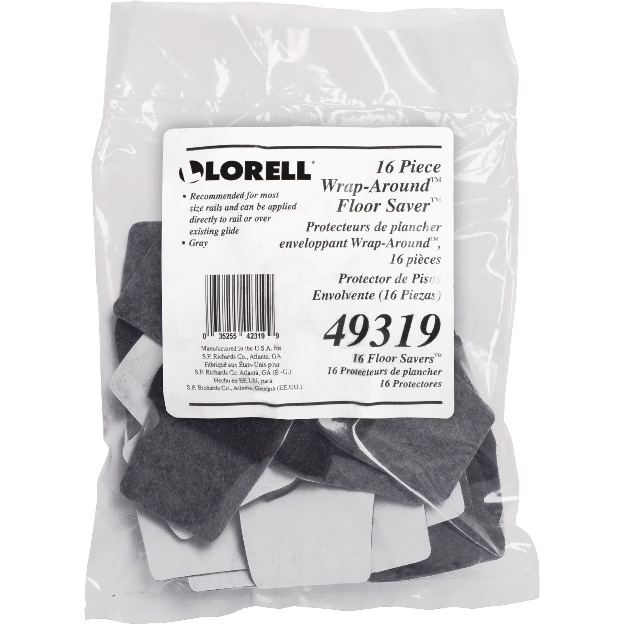 Wrap Around Floor Savers For Chairs With Sled Bases 100 Pack