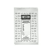 Weston 1 Lb. Ground Meat Freezer Bags, Includes 100 Precut 4.5" x 7" (11.4 x 17.8 cm) Bags, .2 mm Thick Material, FDA Approved, BPA Free, 07-1001
