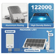 thumbnail image 5 of Lámpara Solar LED 800W para Exterior con Control Remoto IP67 Eo Safe Imports Blanco, 5 of 5