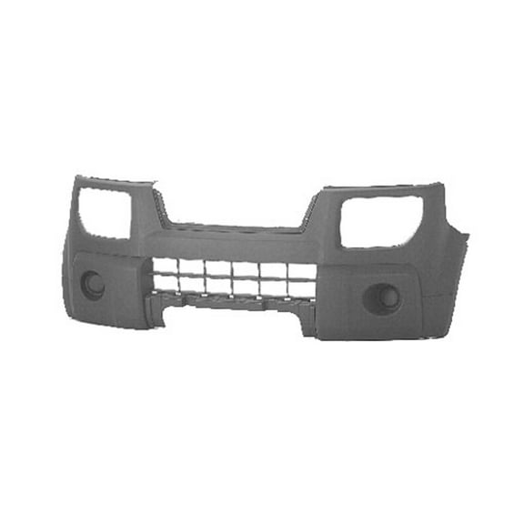 New Aftermarket  Gray Front Bumper Cover Replaces 04711SCVA80ZA DX/LX Models fits 2003-2004 Honda Element DX Sport Utility 4-Door