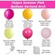 thumbnail image 2 of Pink Yellow Balloon Garland Arch Kit, 162pcs Hot Pink Lemon Yellow Balloons for Tropical Summer Party Supplies Birthday Baby Shower (Yellow), 2 of 4