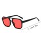 thumbnail image 2 of Gafas de sol cuadradas grandes y elegantes de color verde para conducir con estilo Diseño retro unisex para el sol, 2 of 2