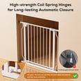 thumbnail image 3 of Mutak Baby Gate Safety Stair Gate Dog Fence Doorway 29.5"-53"W x 30"H, 3 of 8