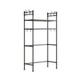 thumbnail image 2 of 2 Tier Metal Bathroom Shelf Storage Rack Above The Toilet Stainless Steel 2-layer Bathroom Storage Rack Bathroom Storage And Storage Can Accommodate Toiletries And Daily Necessities, 2 of 7