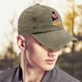 Total Solar Eclipse 04.08.2024 hat Mens Maine Vintage Cotton Washed