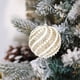 thumbnail image 5 of Decoraciones Del Árbol de Navidad Bolas de Navidad Bolas de Decoración Del Árbol de Navidad Bolas de Polvo Colgante de Navidad 8cm Decoración de Navidad Colgante Pequeño 2Pc Luzes Del Árbol de Navidad, 5 of 6