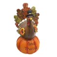 thumbnail image 1 of Decoración de pavo y calabaza de Acción de Gracias, decoración de pavo de mesa para otoño, estatua coleccionable para el hogar, la oficina, las vacaci, 1 of 8