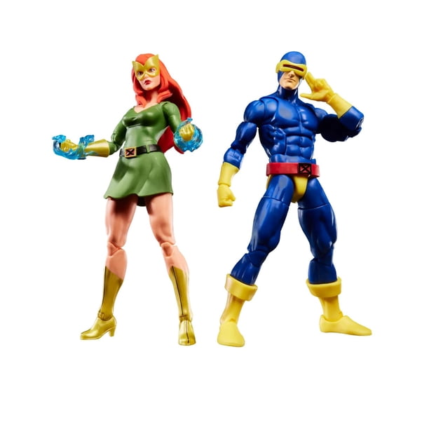 Figura de Acción Hasbro Marvel Legends X-Men '97 Cíclope y Jean Grey