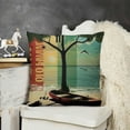 thumbnail image 2 of YINGXI  Summer Pillow Covers  Say Hello to Summer Throw Pillow Covers Summer Farmhouse Cushion Case Decor for Sofa Couch 24x24in, 2 of 5