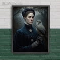 thumbnail image 4 of Póster de retrato de bruja victoriana, arte de pared Vintage, pintura en lienzo, arte gótico de monja y bruja, póster e impresión, decoración del hogar sin marco, 4 of 4