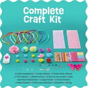 Pretty Me - Headband Making Kit for Girls - DIY Hair Accessories Set - Arts & Crafts Gift for Ages 5-12 Year Old Girl