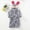 Grey, variant on Toddler Kids Baby Boys Girls Cartoon Bathrobes Hooded Warm Flannel Night-Robe Sleepwear Pajamas Green 7-8 Years