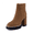 Brown, variant on Ringo Platform Heel Boots for Women | Stylish High Heel Boots with Memory Foam Padding | Comfortable Everyday Boots with Wide Widths Available