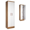 thumbnail image 1 of Mueble Ropero Closet KingsHouse 2 Puertas MDP gris 61x34x179 cm, 1 of 9