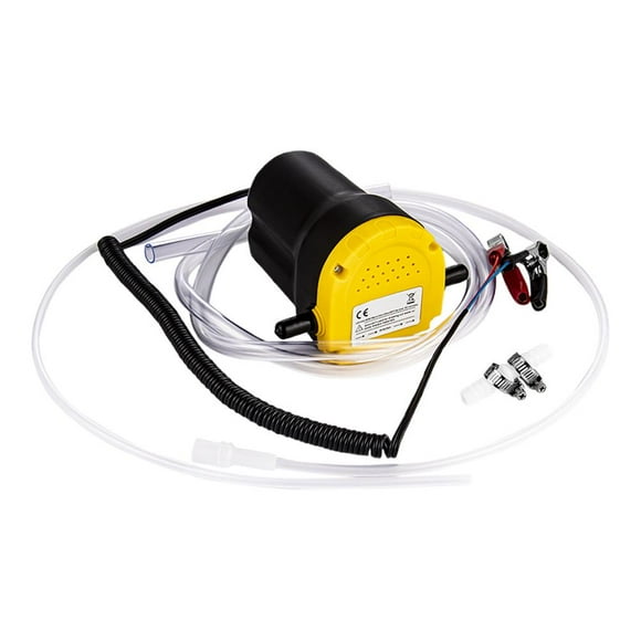 12V Electric Oil Diesel Fluid Transfer Pump, Engine Sump Extractor, Scavenge Fuel Transfer Suction Pump for Cars, Motorcycles, Boats, ATV, Utility Vehicle