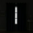 thumbnail image 3 of Gomelly Blackout Drapes Thermal Insulated Curtains Modern Window Curtain Luxury Room UV Protection Green W:52"x H:72", 3 of 8