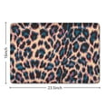 thumbnail image 5 of Leopard Print Pattern Flannel Non Slip Door Rugs,Washable Door Mats Indoor,Decorative Door Mats,Dirt-Resistant and Absorbent Doormat for Entrance,Bedroom,Kitchen,Bathroom,23.5x16in(60x40cm), 5 of 5