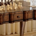 thumbnail image 5 of Beaumont Lane Wood Game Table in Burnt Wine, 5 of 6