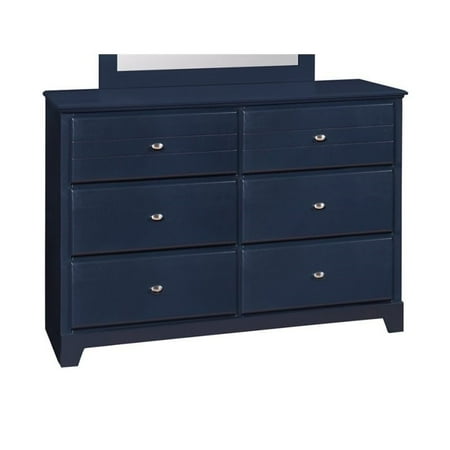 Coaster Ashton 6 Drawer Dresser In Navy Walmart Com