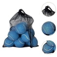 thumbnail image 3 of 12 pelotas de tenis, prácticas pelotas de juego para actividades de entretenimiento en interiores, amarillas, 3 of 3