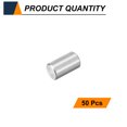 thumbnail image 3 of 50pcs Dowel Pins M6(6mm) x 8mm 304 Stainless Steel Cylindrical Shelf Support Peg Pin Rod Fasten Elements for Metal Devices Wood Furniture DIY Installation, Silver, 3 of 7