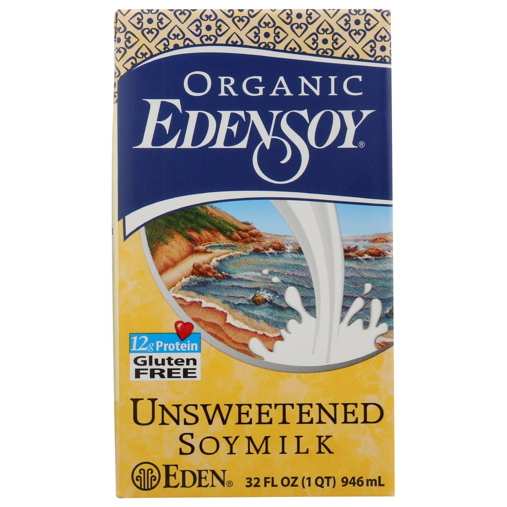 Edensoy Organic Unsweetened Soy Milk, 1 Qt