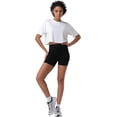 thumbnail image 2 of Pioneer Camp Women's Crop Top, Short Sleeve Bamboo Viscose Loose Workout Tee, 2 of 4