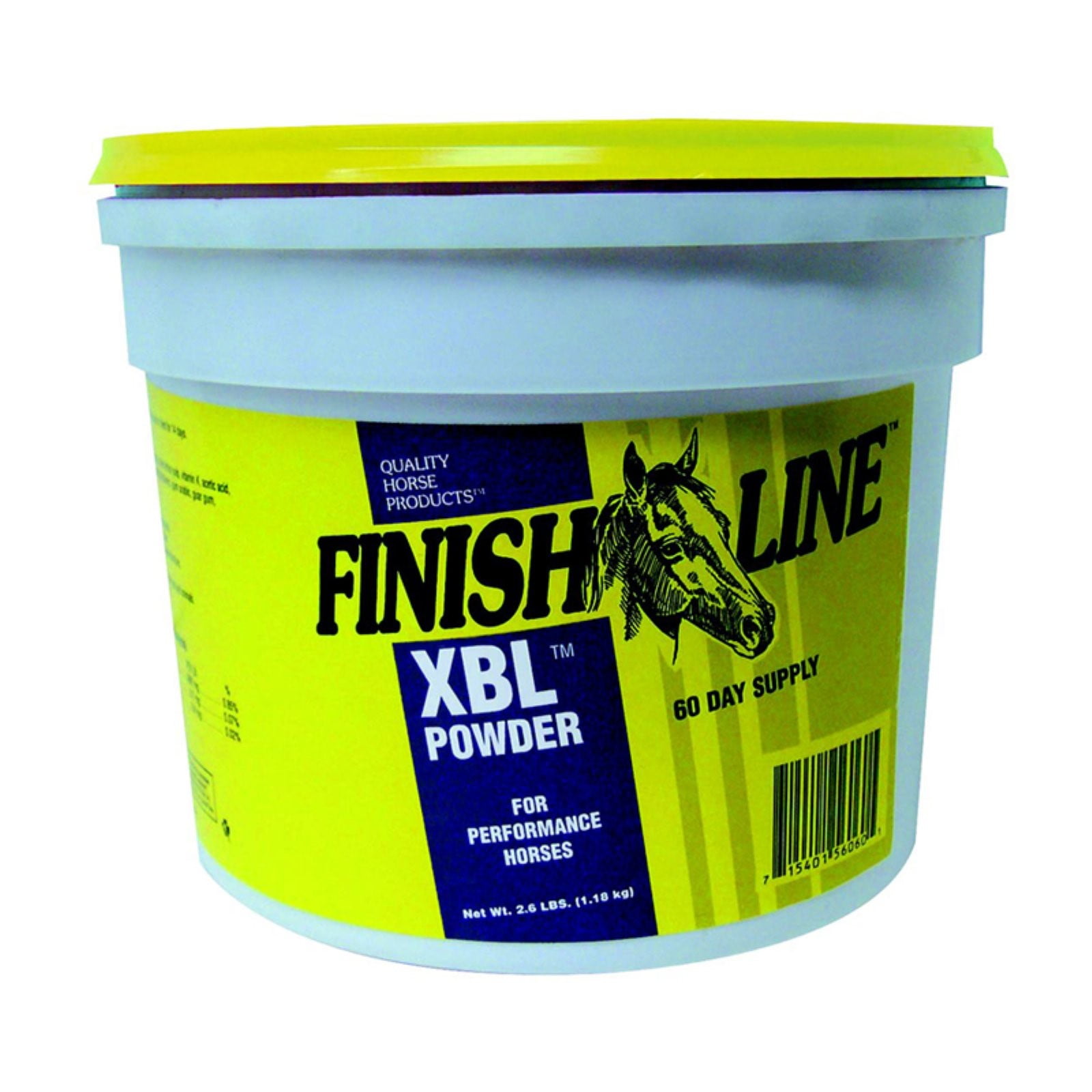 Finish Line XBL Powder Energy & Vitality Support Horse Supplement, 2.6 lbs.