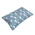 thumbnail image 2 of Fotbe Rabbit And Rainbow Pillow Cases - Envelope Closure - Luxury, Extra Soft, Cooling Pillow Covers - Wrinkle, Fade, Stain Resistant-14"x20", 2 of 8