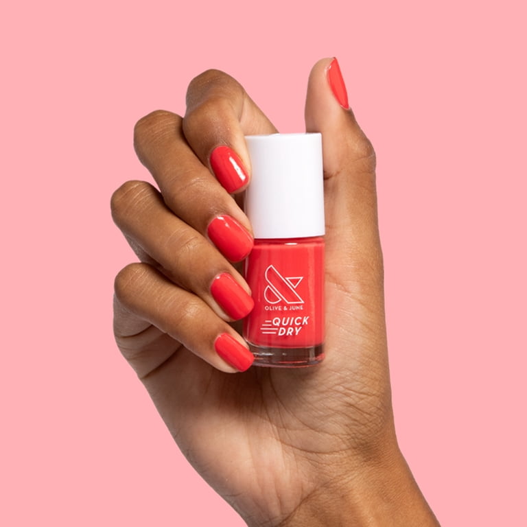 Olive and June, Nail Polish, Quick Dry, Picante, 0.45 fl oz