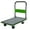 Green 1, variant on Hand Trucks Flatbed Cart, 660lbs Heavy Duty Capacity Platform Hand Truck 360 Degree Swivel Wheels Foldable Push Hand Cart for Loading and Storage, Warehouse-Blue,Platform Dollies