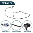 thumbnail image 4 of Radiator Hose for Volvo V40 2013-2015 Plastic 1 Pcs Coolant Pipe, 4 of 7