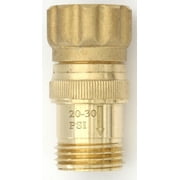 20-30 psi Pressure Reducer Regulator, 3/4 inch Hose Thread for Drip System, 140 psi Max Inlet Pressure, Lead-Free Brass